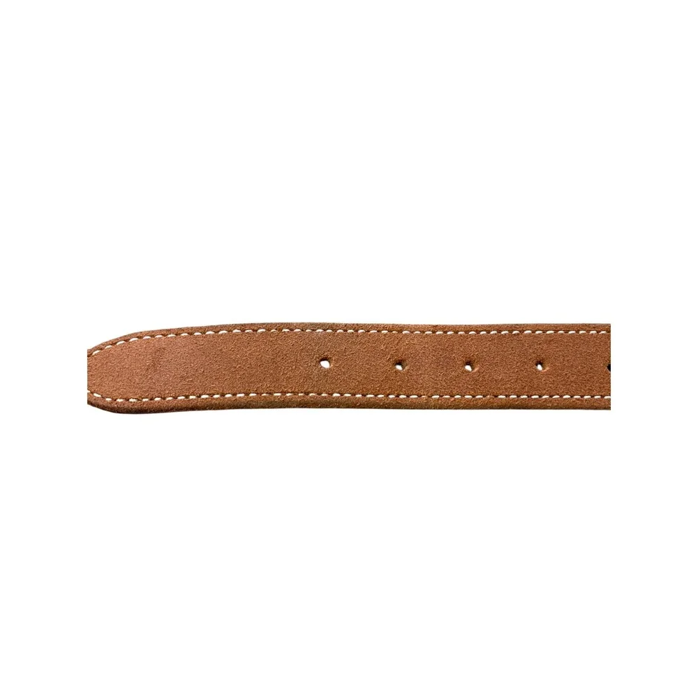 Ranchlands Maker Chico Basin Ranch Roughout Leather Belt Brown Tan Size 30 USA